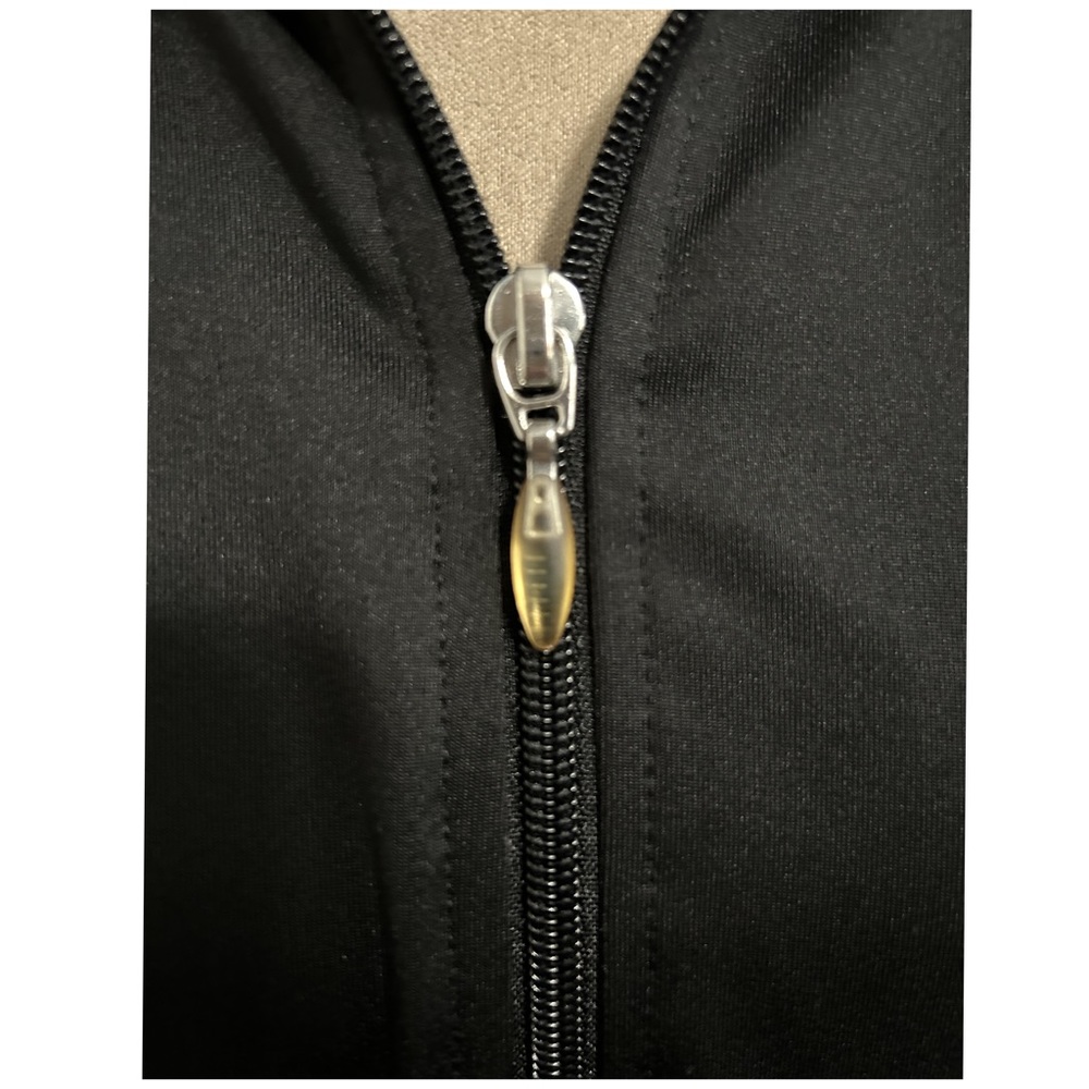 NWOT Style & co Sport, Black & White Color Blocked, Lightweight Zipper Jacket - Picture 6 of 7